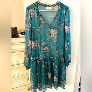Anthropologie Maeve overlay dress. *slip not included*